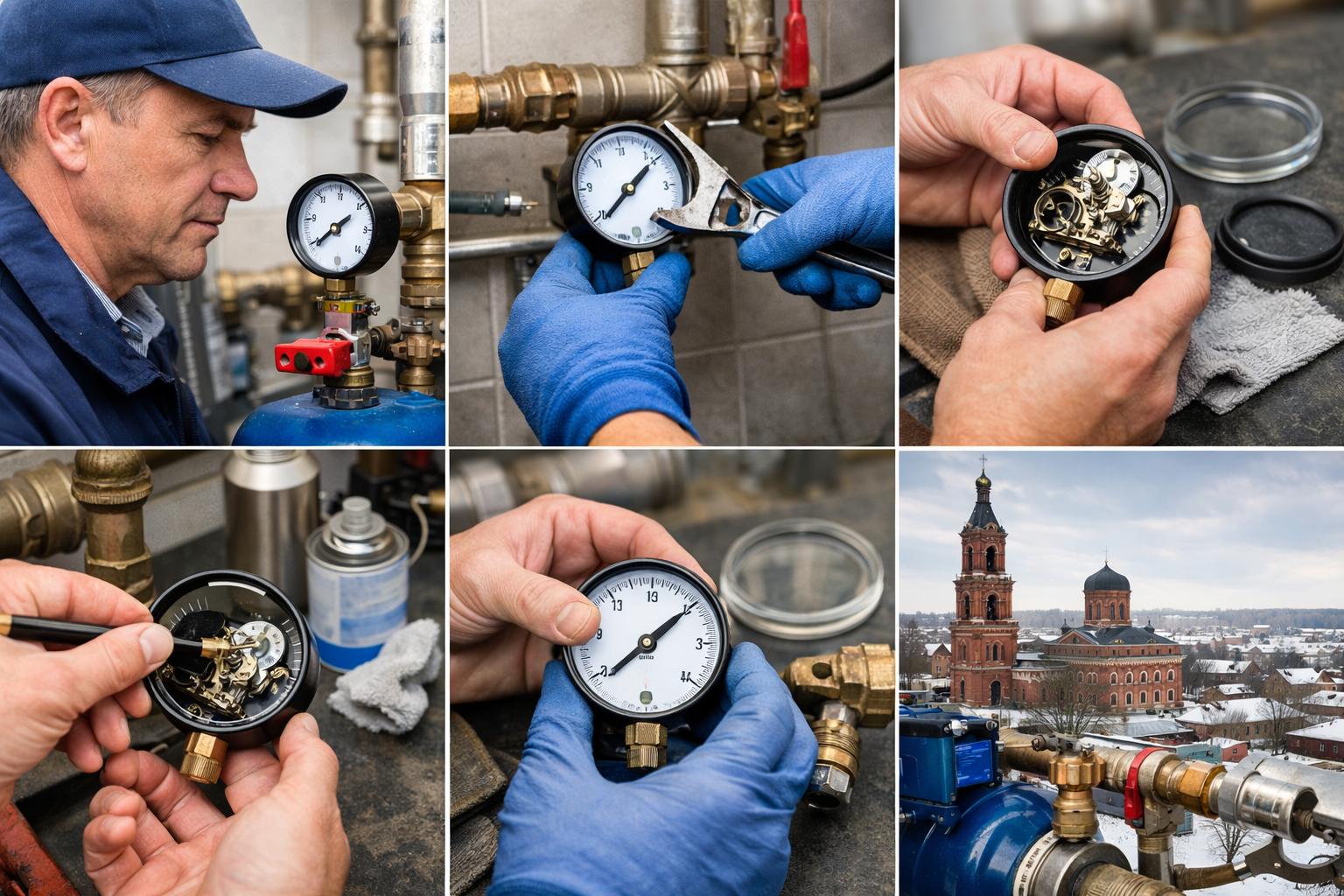 Почему регулярное обслуживание манометра — залог стабильного водоснабжения и отопления в Волоколамске
