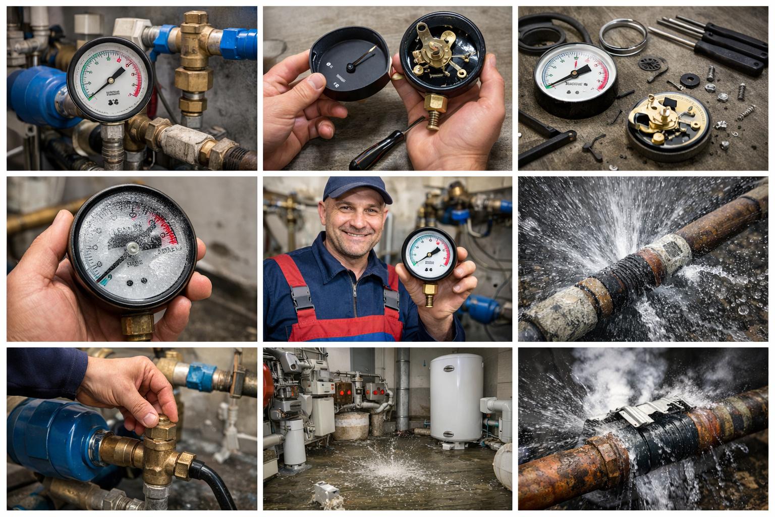 Зачем нужен исправный манометр и какие риски несут его неисправности