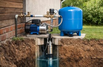 Особенности подключения гидроаккумулятора к скважине