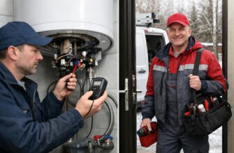 Ремонт водонагревателя системы водоснабжения