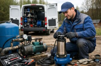 Ремонт насосов водоснабжения в Волоколамском районе