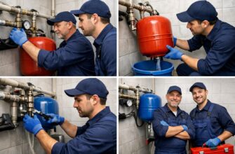 Замена расширительного бака водоснабжения