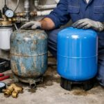 Замена гидроаккумулятора в системе водоснабжения