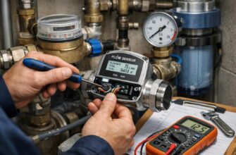 Обслуживание датчиков водоснабжения