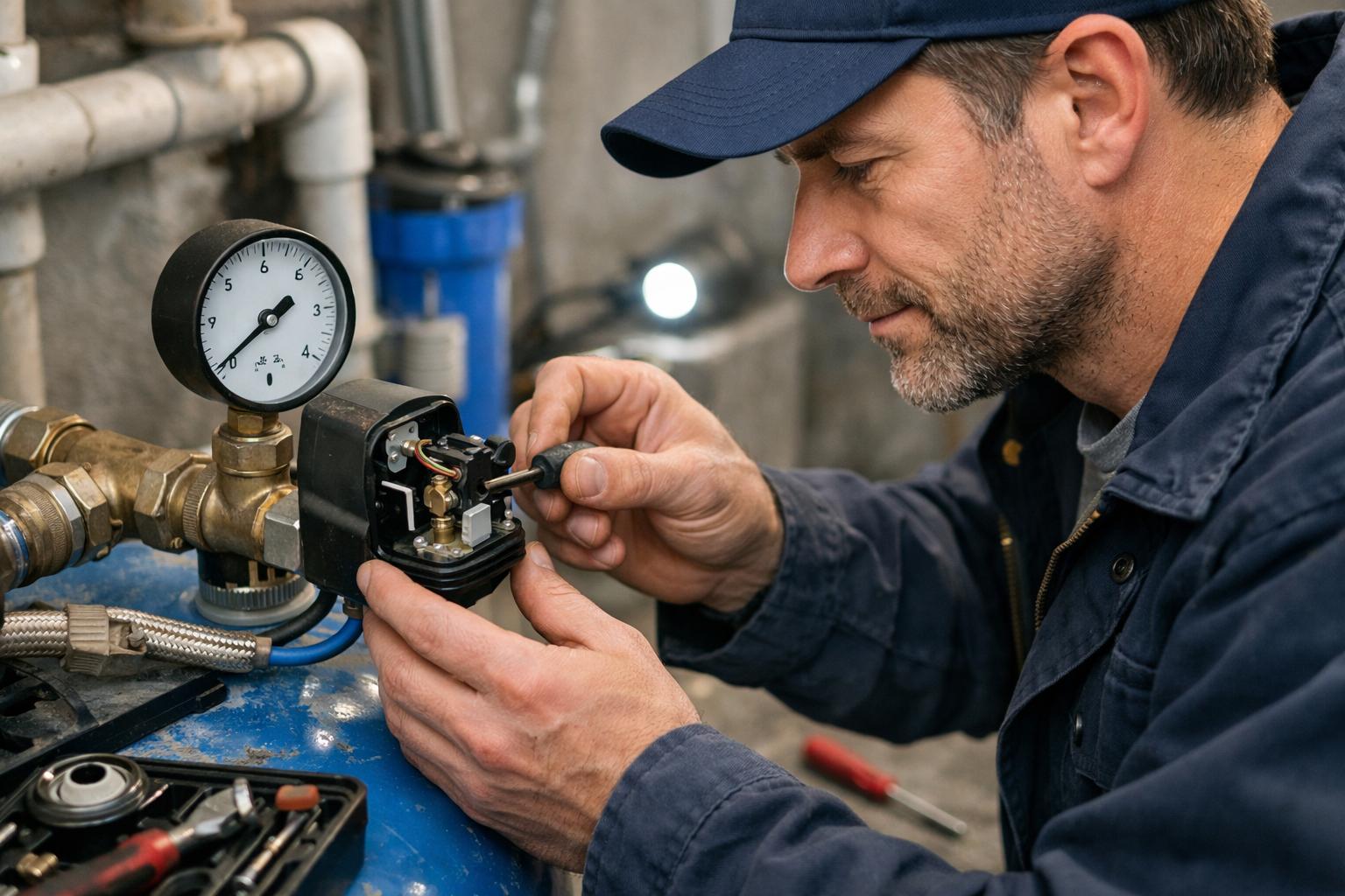 Срочный ремонт реле давления в Волоколамском районе — работаем 24/7