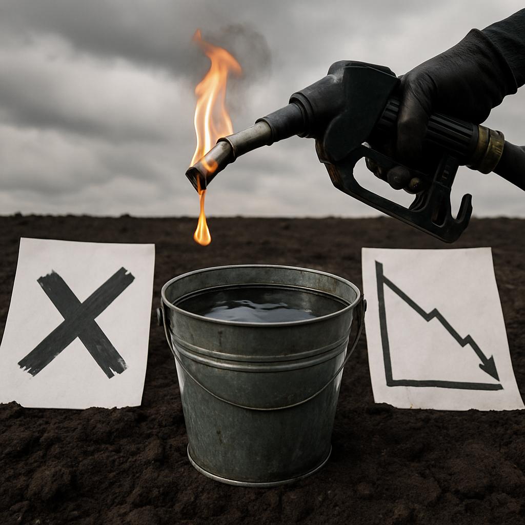 Жидкое топливо имеет два недостатка: экологический след и экономическая неустойчивость Жидкое топливо имеет два недостатка: экологический след и экономическая неустойчивость