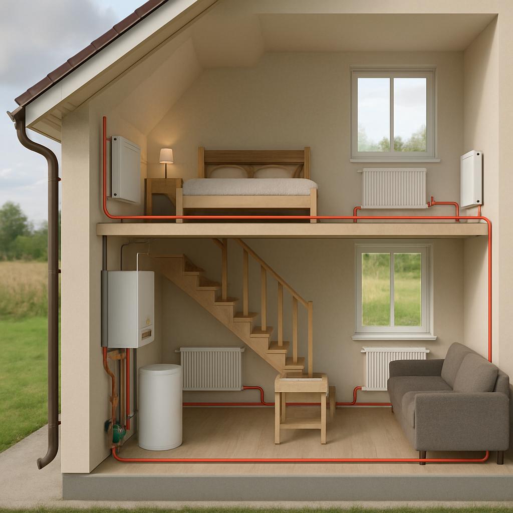 Система отопления ленинградка в частном доме: принципы работы и зоны обогрева Система отопления ленинградка в частном доме: принципы работы и зоны обогрева