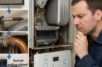 Почему тухнет газовый котел