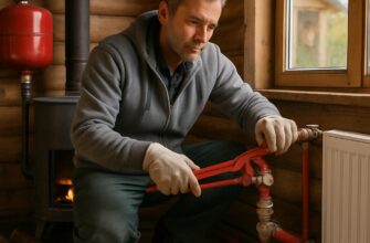 Отопление своими руками на даче