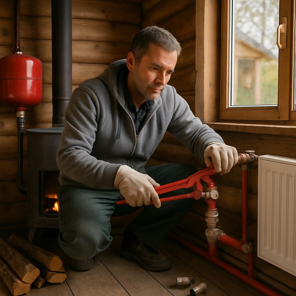 Отопление своими руками на даче: как сделать тепло экономно и безопасно Отопление своими руками на даче: как сделать тепло экономно и безопасно