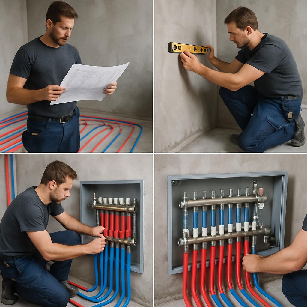 Установка коллекторной системы отопления: пошаговый путь от проекта до запуска под ключ Установка коллекторной системы отопления: пошаговый путь от проекта до запуска под ключ