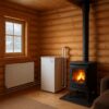 Эффективное отопление брусового дома