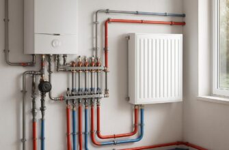 Разводка труб отопления в доме