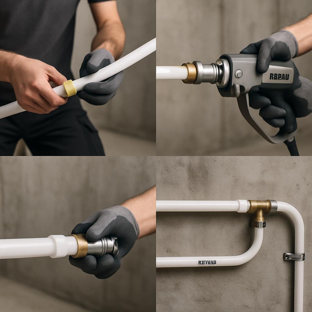 Монтаж труб Rehau: пошаговая инструкция от подготовки до пуско-наладки Монтаж труб Rehau: пошаговая инструкция от подготовки до пуско-наладки