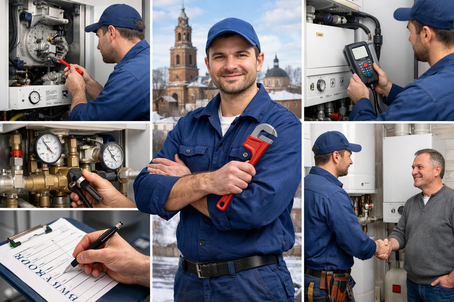 Почему выбирают нас в Волоколамске: монтаж и ремонт котлов под ключ с гарантией качества