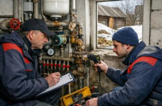 Ремонт систем водоснабжения и отопления после зимы в Волоколамске