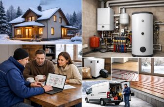 Отопление дома 200 кв. м в Волоколамске