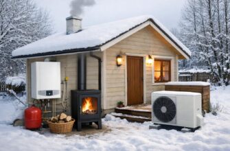 Отопление дома 30 м² в Волоколамске