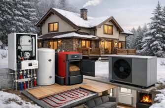 Отопление дома 150 м² в Волоколамске