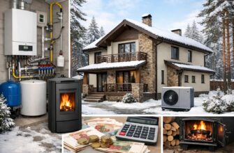 Отопление дома 180 м² в Волоколамске