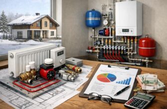 Отопление дома 140 кв. м в Волоколамске