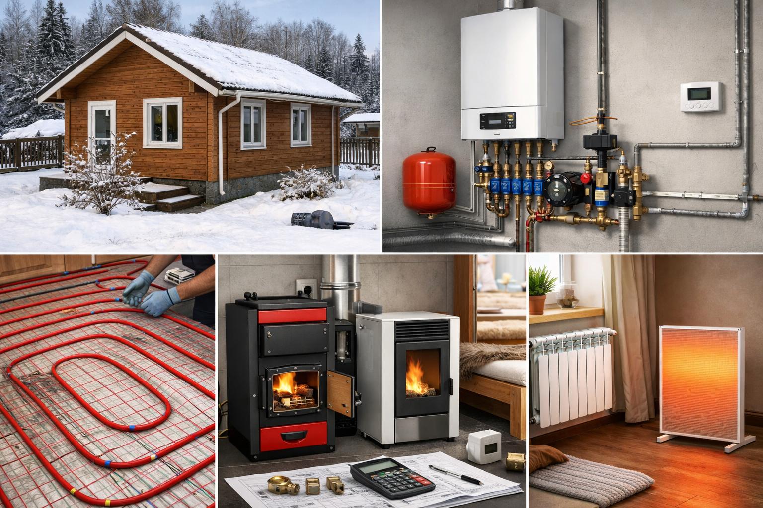 Профессиональный подбор системы отопления для дома 50 м² в Волоколамске
