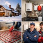 Отопление дома 190 м² в Волоколамске