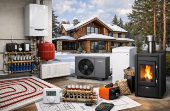 Отопление дома 160 м² в Волоколамске