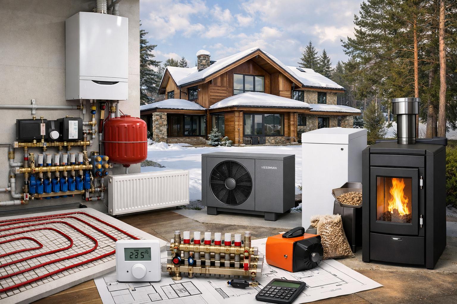 Точный расчёт отопления для дома 160 м² в Волоколамске — индивидуальный подход и бесплатная консультация