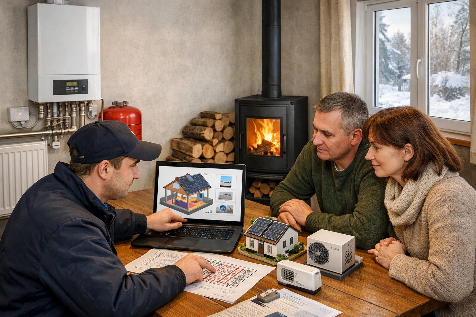 Закажите профессиональный подбор системы отопления для дома 36 м² в Волоколамске