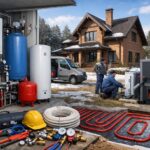 Отопление дома 350 м² в Волоколамске