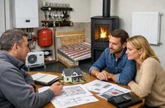 Отопление дома 130 м² в Волоколамске