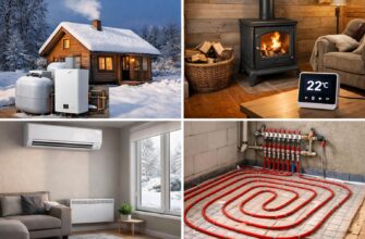 Отопление дома 40 м² в Волоколамске