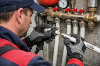 Ремонт труб Rehau в системе отопления