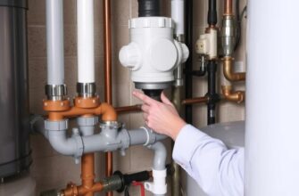Ремонт пластиковых труб в топочной комнате
