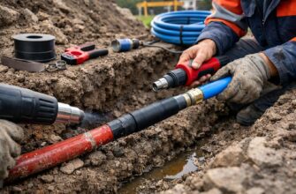 Восстановление труб из сшитого полиэтилена