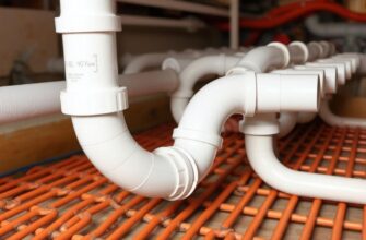 Восстановление пластиковых труб системы теплого пола