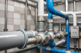 Обслуживание и ремонт металлопластиковых труб в бойлерной