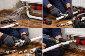 Восстановление труб Rehau для радиаторного отопления