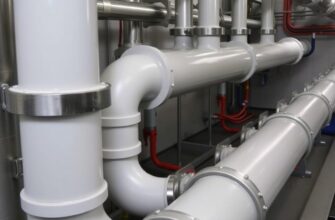 Восстановление труб из сшитого полиэтилена в котельной системе