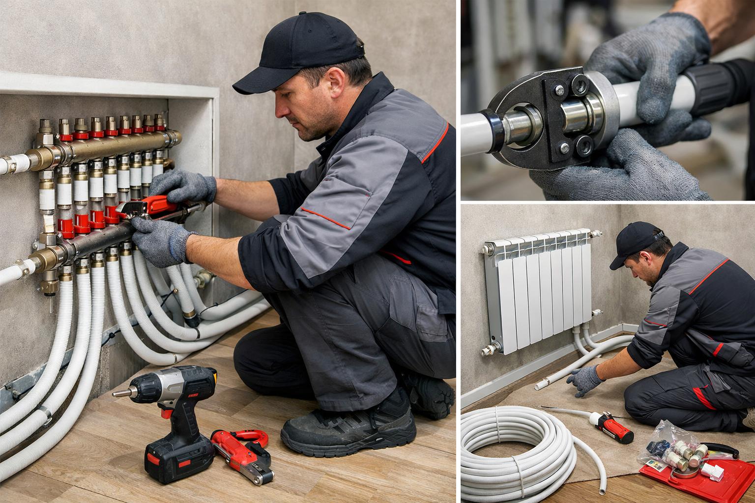 Комплексный монтаж и замена труб Rehau в Волоколамске — быстро, чисто, с официальной гарантией