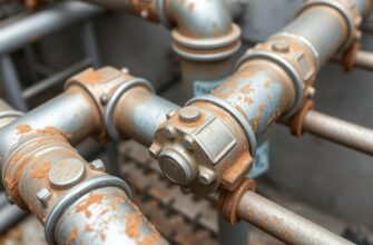 Восстановление металлических труб водопроводной системы