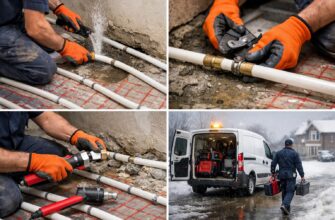 Устранение протечек в трубах Rehau для теплого пола