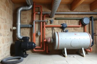 Обслуживание и восстановление трубопроводов отопления в загородном доме