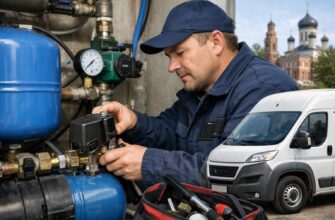 Волоколамск: замена реле давления в системе водоснабжения