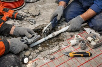 Ремонт полипропиленовых труб в системе «теплый пол»