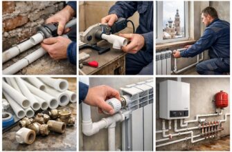 Восстановление системы отопления из полипропиленовых труб