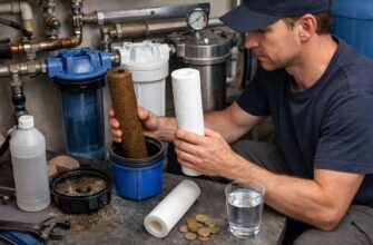 Обслуживание фильтров водоснабжения